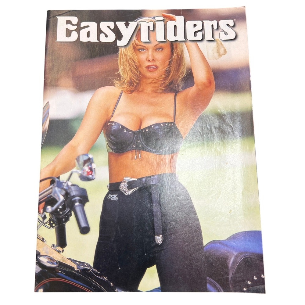 Vintage 1995 Easyriders Biker Lifestyle Catalog Motorcycle Apparel Accessories